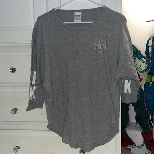 Small PINK gray blouse